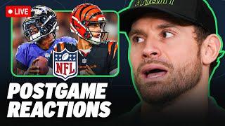 Ravens Beat Bengals in OT, Texans Beat Bills & Jayden Daniels | Chris Long Reactions