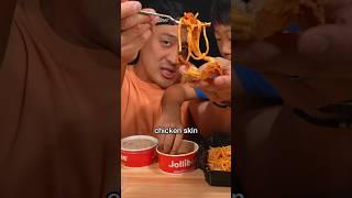 Jollibee chicken skin hack is so  whoever started this is genius