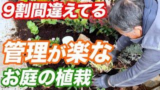 【知らないと損する】管理が楽な植栽をご紹介！狭い場所でもできる素敵なお庭作り【ガーデンデザイン】