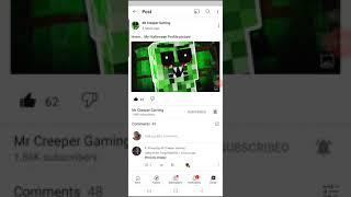 Mr creeper Gaming Have a Halloween Profile picture!