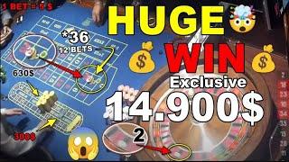  Live Roulette |  Exclusive Saturday Morning Huge win 14.900$ at Las Vegas Casino 2024-09-21