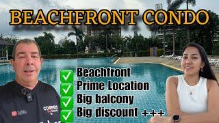 Cheapest Beachfront Condo at Jomtien Beach with ocean view!