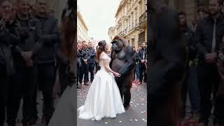 When she chose a gorilla over you, it's time for leaving 