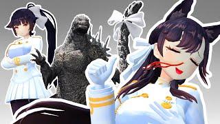 Godzilla Meets Takao & Atago (Part 9)