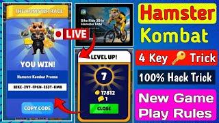 hamster kombat playground game get key | how to play Hamster kombat playground game | daily 4 Key