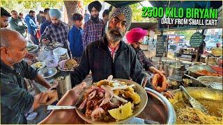 120/- Rs Indian Street Food Punjab | Sardarji Hyderabadi Biryani, Mercedes Wale Chole Bhature Rajma