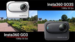 Insta360 GO 3 vs GO 3S Comparison porównanie