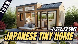 Next-Level Tiny Cabin Design Curved Corners & Diagonal Storage Hacks