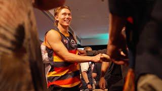 Follow Sid Draper’s journey from AFL Draft night to his first day at the Crows