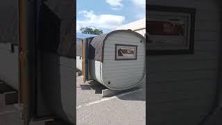 БАНЯ БОЧКА КВАДРО с САНУЗЛОМ
