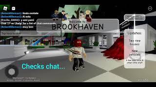 When you join a server in Brookhaven Rp that doesn't speak your language....