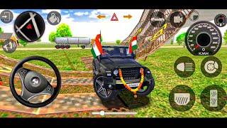 Modified Mahindra Thar Car Games: Indian Cars (Gadi Wala Game) - Car Game Android Gameplay 2024