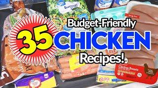  MEGA Dinner Recipes with CHICKEN! 2.5 Hours of Delicious BUDGET Eats!