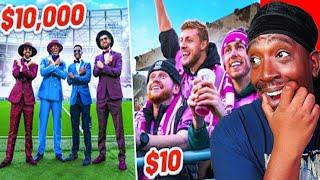 Reaction To SIDEMEN $10,000 Vs $10 FOOTBALL MATCH