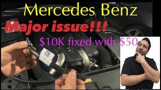 Mercedes major issue you can fix yourself - Mercedes Benz problems | Part 1 | #josecitomarin