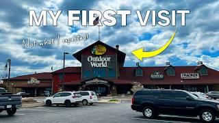 First time visiting Bass Pro Shop | Hilton Fort Wayne | USA Road Trip Vlog