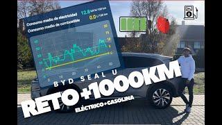 RETO +1000 Km. CON UNA SOLA RECARGA! ELÉCTRICO Y GASOLINA CON BYD SEAL U