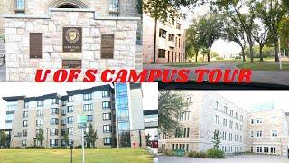 UNIVERSITY OF SASKATCHEWAN CAMPUS TOUR | DRIVE THROUGH CANADIAN UNIVERSITY CAMPUS TOUR