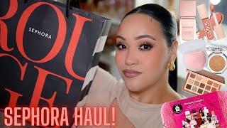 HUGE SEPHORA HAUL!  WHAT'S NEW AT SEPHORA? FRAGRANCE, BEAUTY, SKINCARE | AMY GLAM 