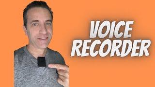 iZYREC Recorder // Audio Test  Smallest and Most Easy to Use Voice Recorder