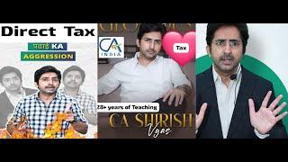 CA Inter | Final | CA Shirish Vyas | Best Direct Tax Faculty