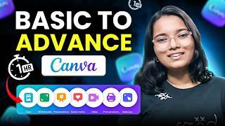 Canva FULL COURSE For Beginners 2025 | How to Use Canva Like a PRO