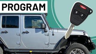 How To Program a Jeep Key With Only One Key (EASY)