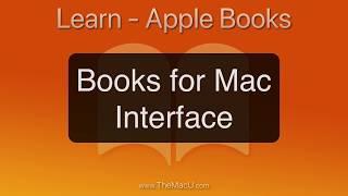 Apple Books App for Mac Interface Tutorial