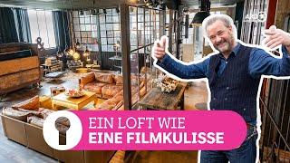 Eric hat eine leere Halle zu einem Industrie-Loft umgebaut | ARD Room Tour