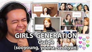 a girls' generation guide (sooyoung, yoona, seohyun) by @ohwoowoo | REACTION