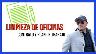 Como hacer un plan de trabajo de limpieza de oficinas [ Scope of Work ]