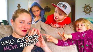 Who Knows Mom Best Family Challenge! Getting to Know Becca! / The Beach House