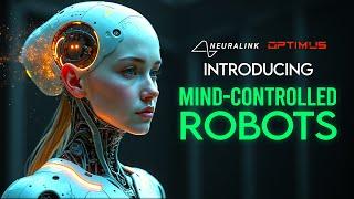 Neuralink in Tesla Optimus Robot SHOCKED The World (Mind-Controlled)