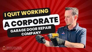 Why I Started My Own Garage Door Repair Company - Shaun Kirby