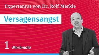 Angst vor Versagen/Misserfolg, Teil 1/5: Expertenrat bei Angst- und Panikstörungen // Dr. Merkle