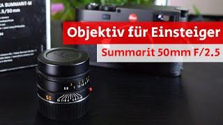 Leica M Objektiv für Einsteiger - Leica Summarit-M 50mm F/2.5 6bit 11644