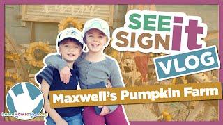 Learn How to Sign Fall Signs - See it Sign it VLOG (ASL)