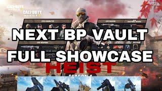 CODM Next Season 8 BP Vault | Heist Battle Pass | Full Showcase | COD MOBILE