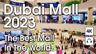 Dubai  Dubai Mall [ 4K ] Walking Tour Compilation