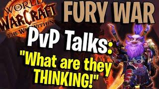 Furious 2's and PvP Talks - The War Within Fury Warrior PvP