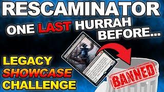 Playing the Broken Deck One Last Time! | Legacy Challenge w/ UB Rescaminator | MTGO | Maxtortion