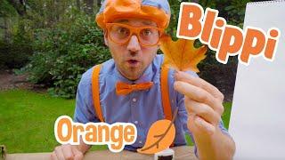 Learning Autumn Colors With Blippi | Educational Videos For Kids