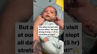 Better #sleep for this #baby & more #peace for his #family since starting #chiropractic care. ️