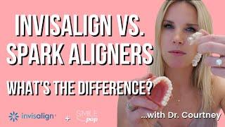 INVISALIGN AND SPARK CLEAR ALIGNERS 2024 | Which brand is better?