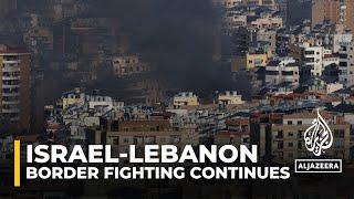 Israel strikes Beirut again as Hezbollah battles Israeli army in south Lebanon