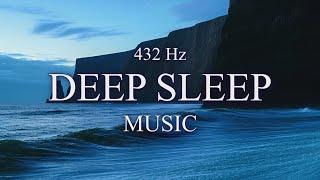 432 Hz Deep Sleep Ambient Music - Meditation and Concentration - Black Screen