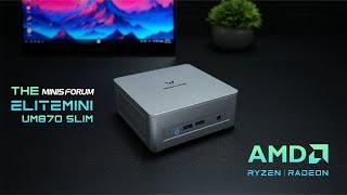 The New UM870 Slim, A FAST Budget Friendly AMD Mini PC That Can Game!