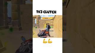 1V3 CLUTCH  || #shorts #bgmi #pubgmobile #youtubeshorts #viralshorts