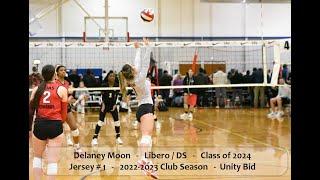 Delaney Moon #1 Club Season - Unity Bid 2023 P2