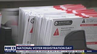 National Voter Registration Day: A reminder for local voters | FOX 13 Seattle